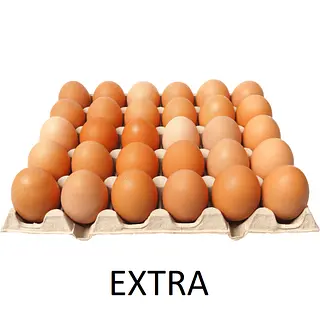 Cubeta Huevos Extra x 30 u