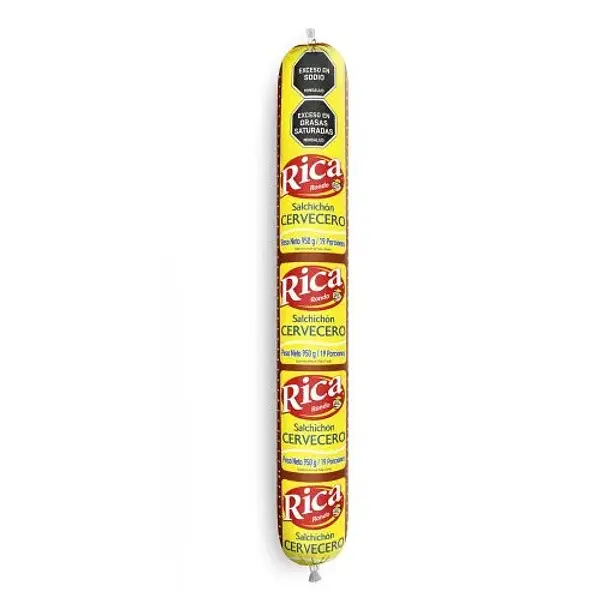Salchichon Cervecero Rica 950 g