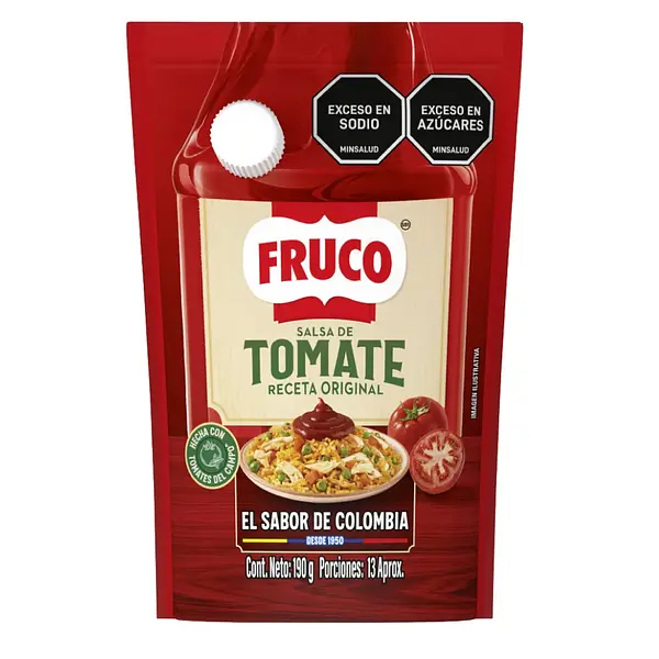 Salsa De Tomate Fruco  x 190 g