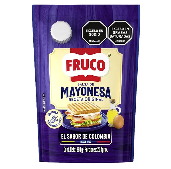 Fruco Mayonesa x 380 g