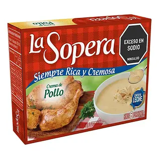 Crema Sopera Pollo x 90 g