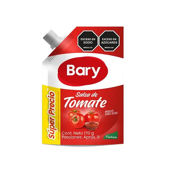 Salsa Tomate Bary x 170 g Doypack