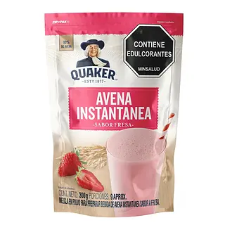 Avena Quaker Instantánea Fresa x 300 g