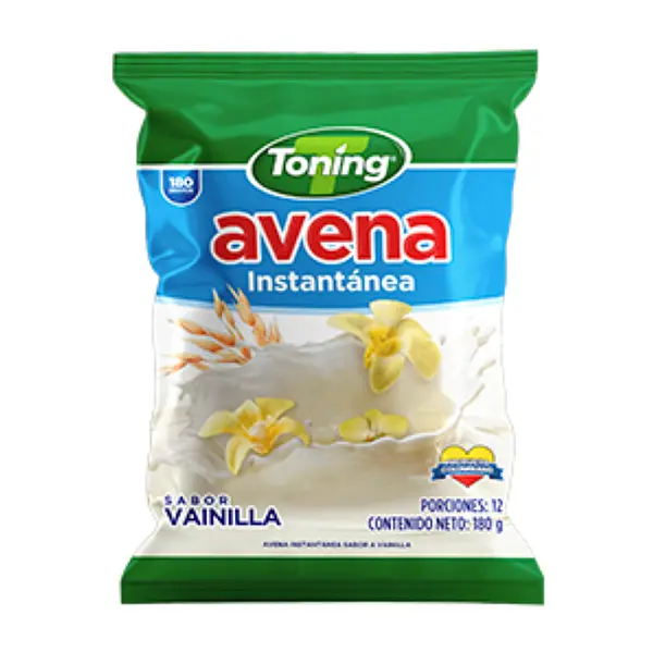 Avena Instantánea Toning Vainilla 180 g