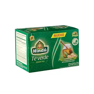 Te Himalaya Verde Hindu Jengibre-Miel