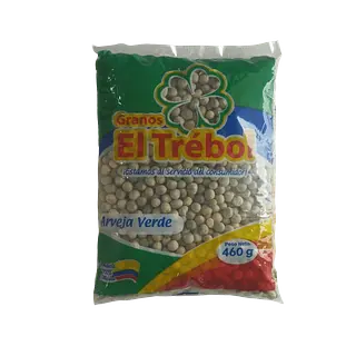 Arveja Verde Trebol x 460 g