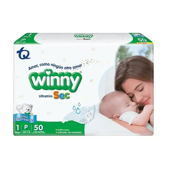 Pañal Winny Sec Etapa 1 x 50