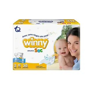 Pañal Winny Sec Etapa 2 x 30