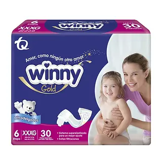 Pañal Winny Gold Etapa 6 x 30