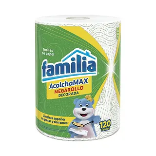 Toalla Cocina Familia Acolchada x 120 Toallas
