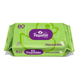 Pañitos Pequeñin Manzanilla x 80