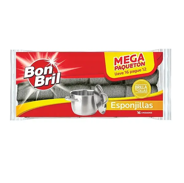 Esponjillas Bon Bril Pague 12 Lleve 16