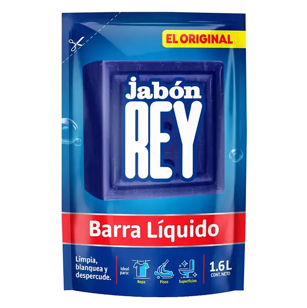 Jabón Rey Barra Liquida x 1.6 L