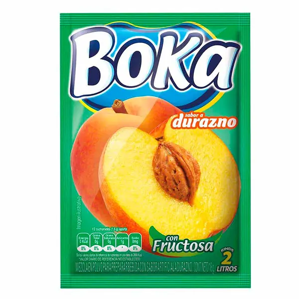 Boka Durazno 2 L x 10 g