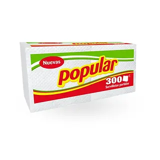Servilleta Popular x 330