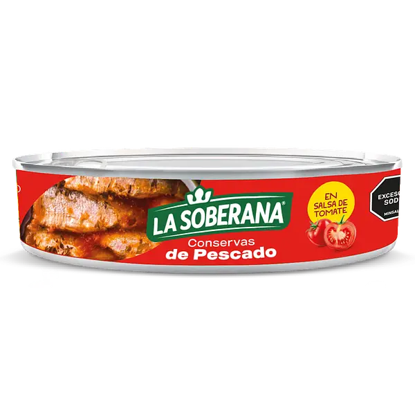 Sardinas en Tomate Soberana x 425 g