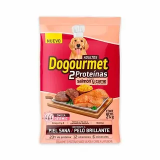 Dogourmet Salmón y Carne Adulto 2 Kg