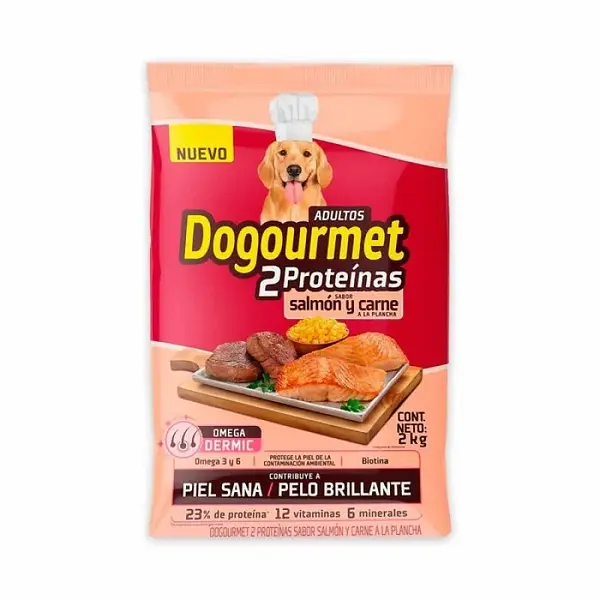 Dogourmet Salmón y Carne Adulto 2 Kg