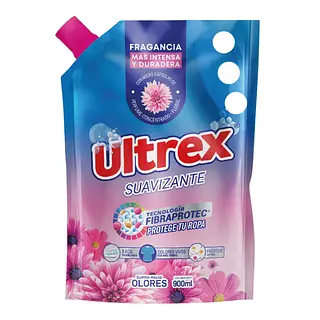 Suavizante Ultrex Floral Doypack x 900 ml