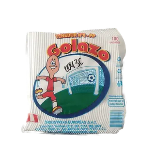 Tenedor Grande Golazo x 100