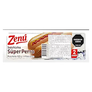 Salchicha Súper Perro Zenú x 160 g