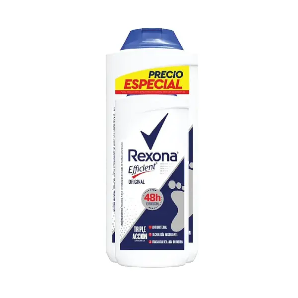 Rexona Talco Pack 180 g + 55 g