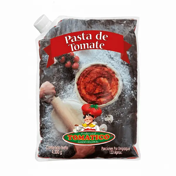 Pasta de Tomate Tomatico x 4 Kg