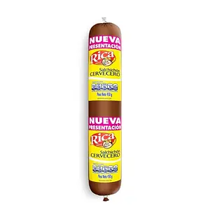 Salchichón Cervecero Rica x 450 g