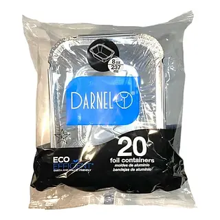 Molde Aluminio 8 Oz x 20