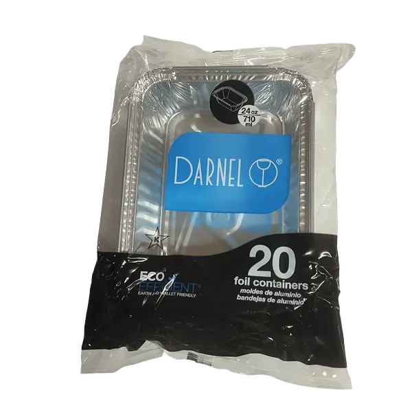 Molde Aluminio 24 Oz X 20