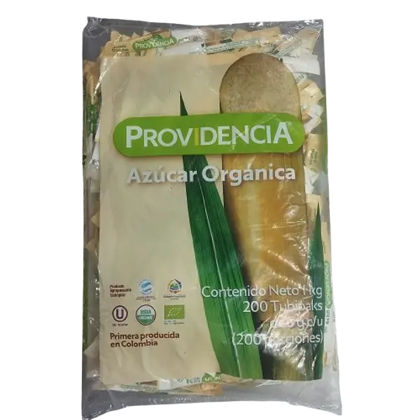 Azúcar Providencia Tubipaks x 100 u