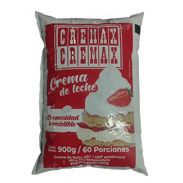 Crema de Leche CREMAX x 900 g