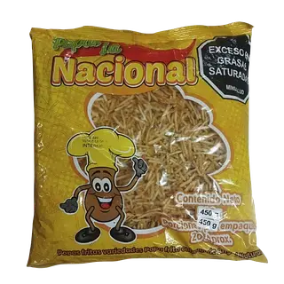 Papas Cabello Ángel Nacional x 450 g
