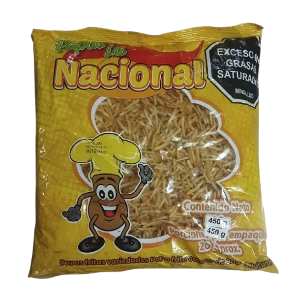 Papas Cabello Ángel Nacional x 450 g