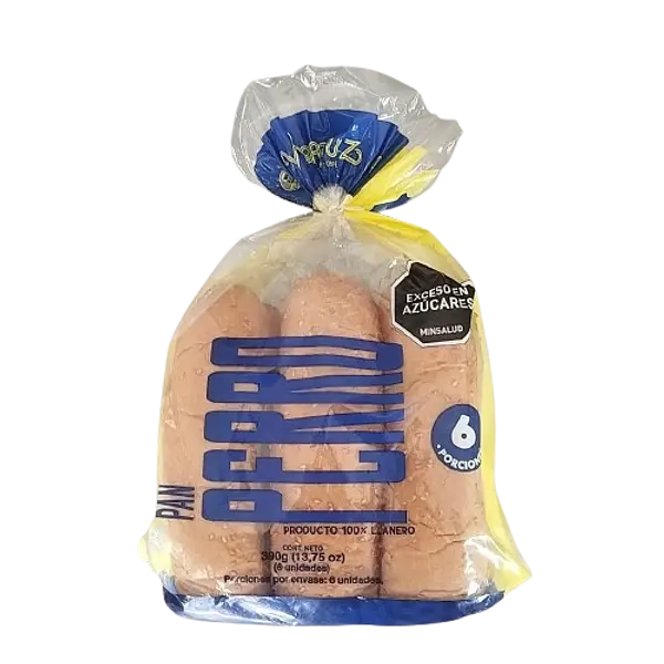 Pan Perro Veracruz 390 g x 6 u