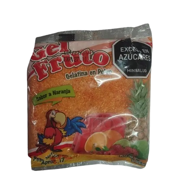 Gelatina en Polvo Gel Fruto Naranja x 250 g