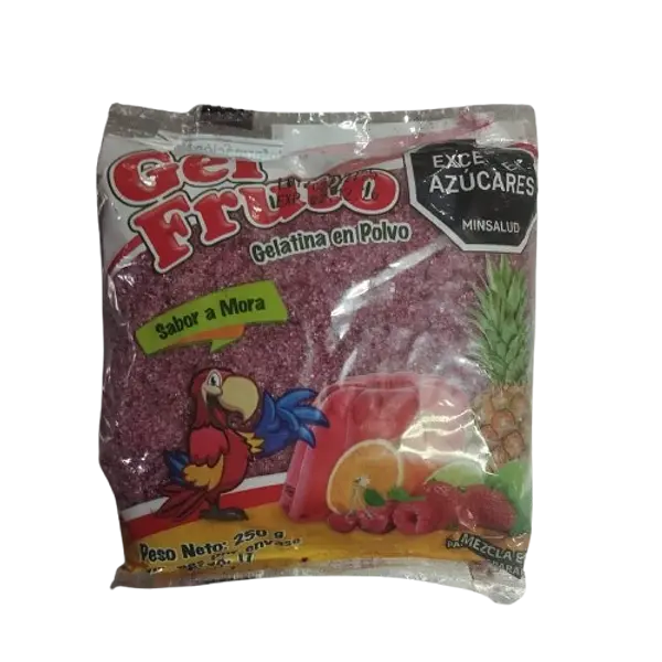 Gelatina en Polvo Gel Fruto Mora x 250 g