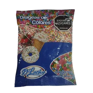 Grageas de Colores D Luchy x 250 g