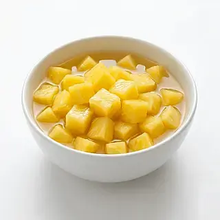 Piña En Cubos Almibar