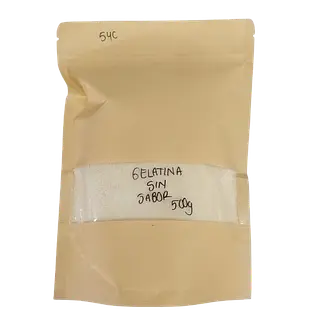 Gelatina Sin Sabor