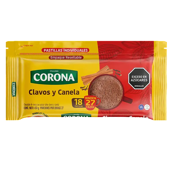 Chocolate Corona Clavos Y Canela
