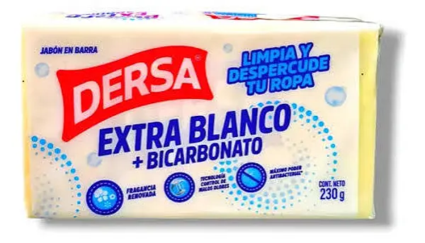 Jabon Dersa Extra Blanco X 3uni