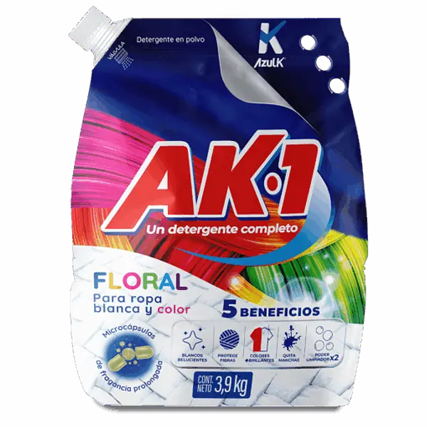 Detergente Ak1 Floral
