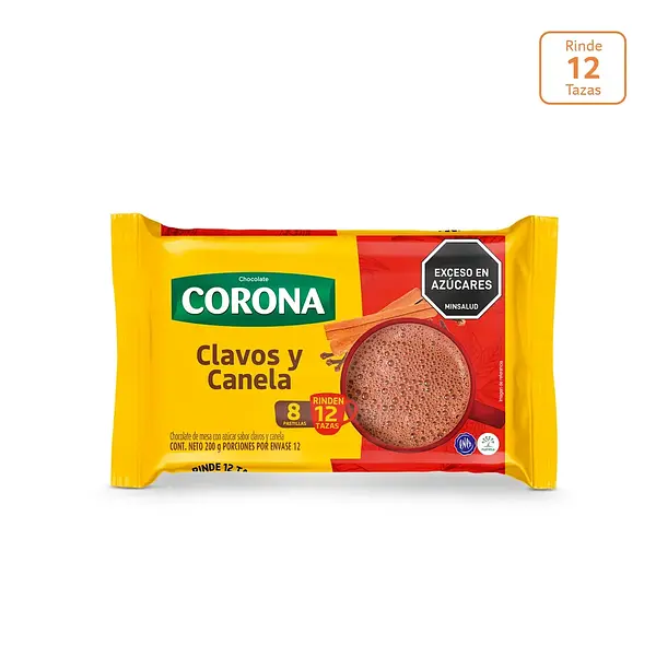 Chocolate Corona Clavos Y Canela