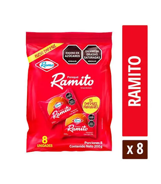 Ponque Ramito 8uni