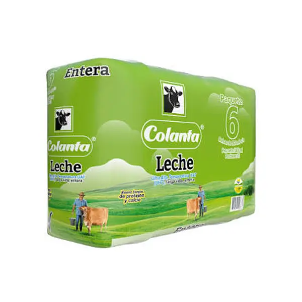 Sixpack Leche Entera Colanta