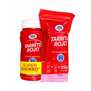 Tarrito Rojo +Tarrito Rojo Fresa X 80g