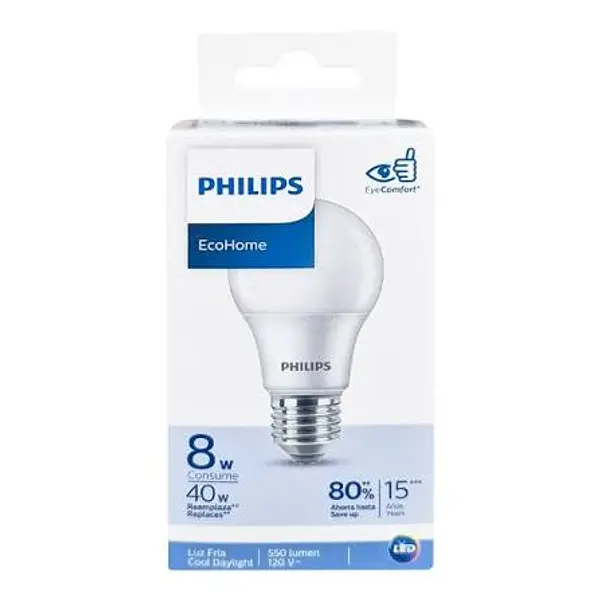 Bombillo Philips 8W                               