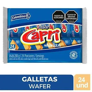 Galletas Capri Vainilla
