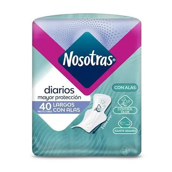 Protectores Nosotras Largos Alas